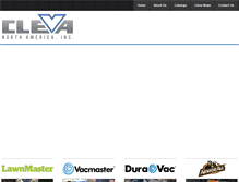 Tablet Screenshot of cleva-na.com